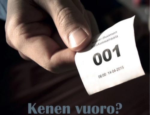 Kenen vuoro? – juliste Sotember-kampanjaan